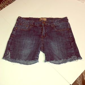 3 for $12. Denim cut off shorts, size 7